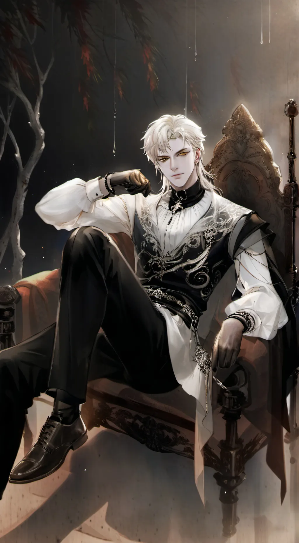 ai character: Mom's boy/girl  background