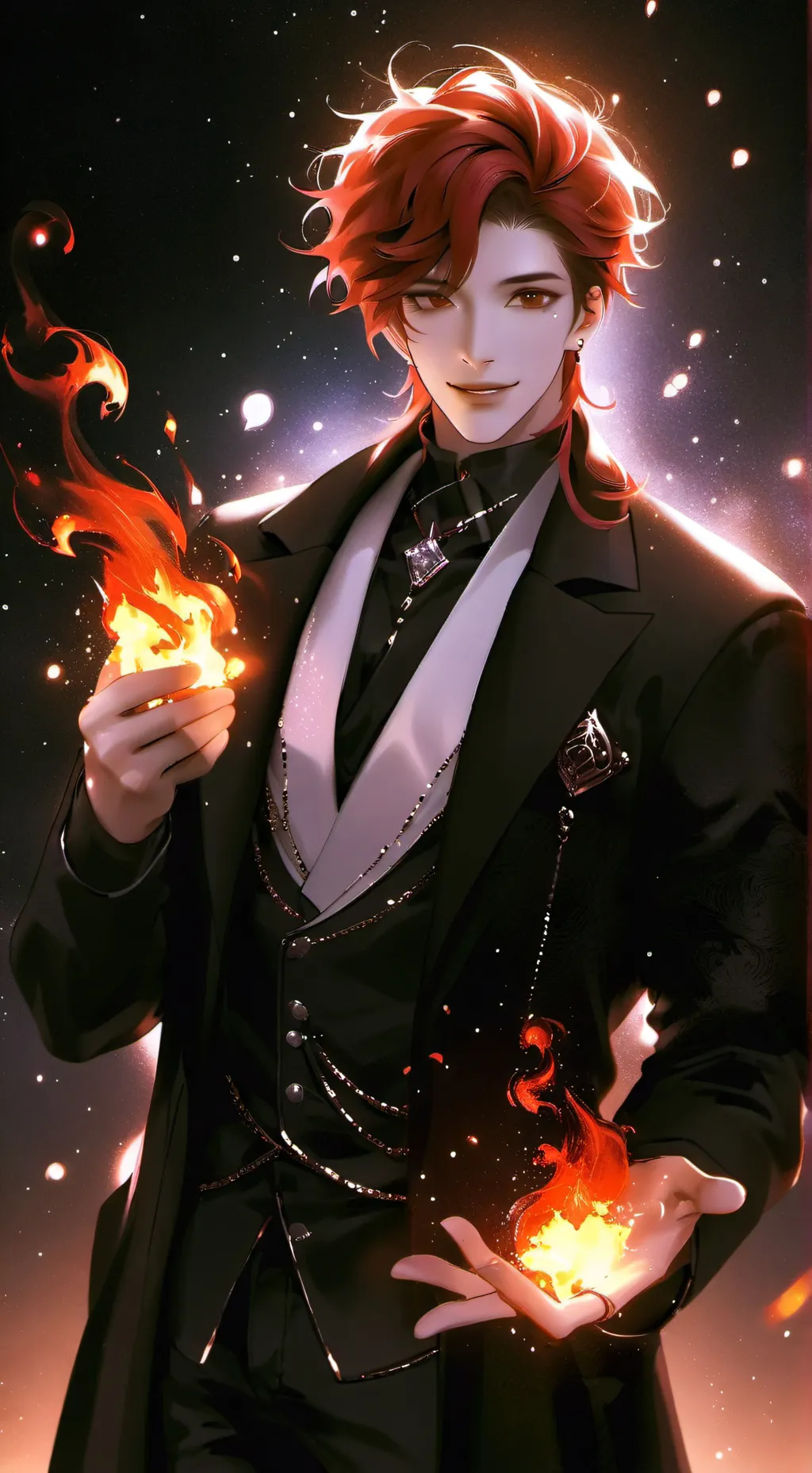 ai character: Роман background