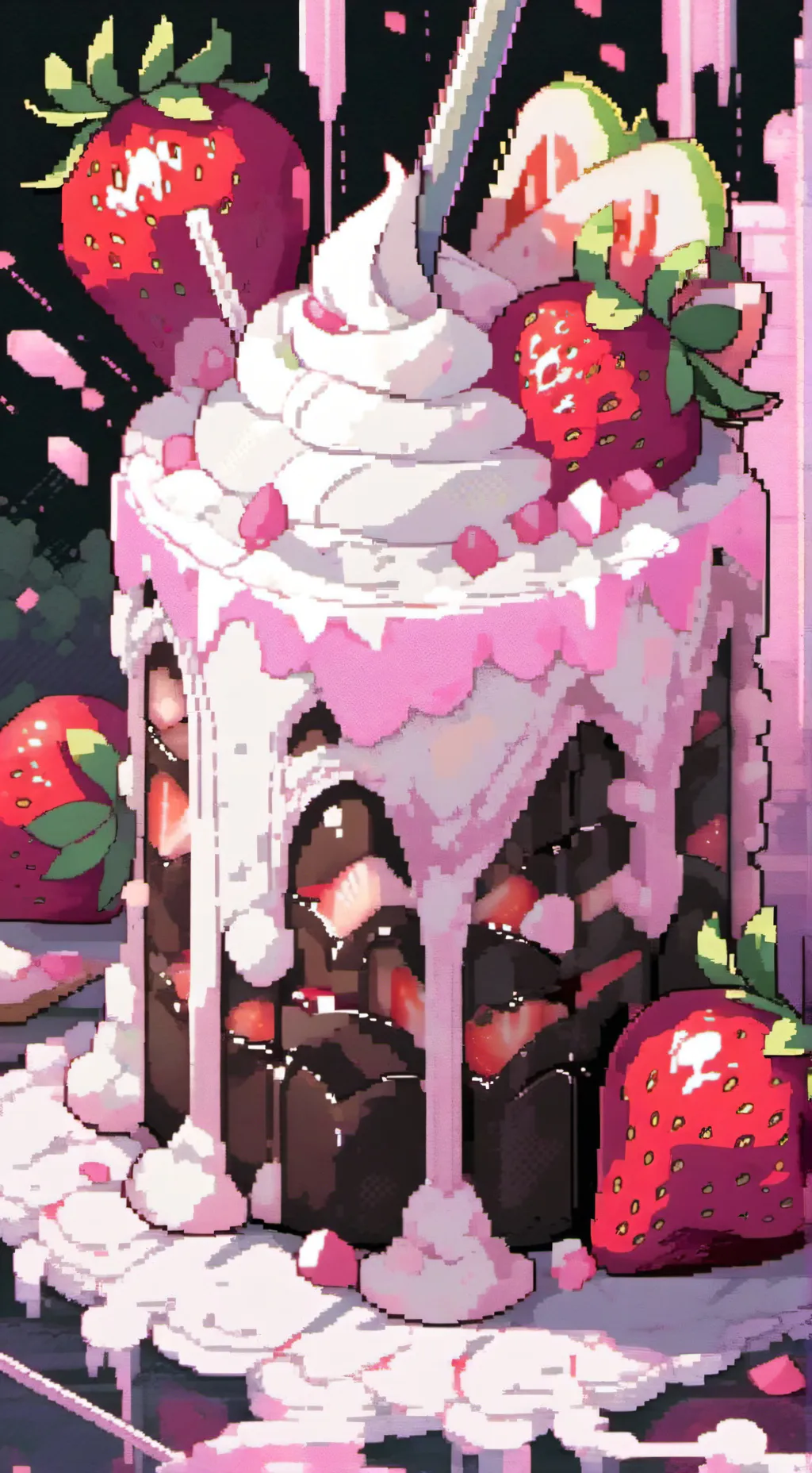 ai character: 🍓Sprout🍓 background