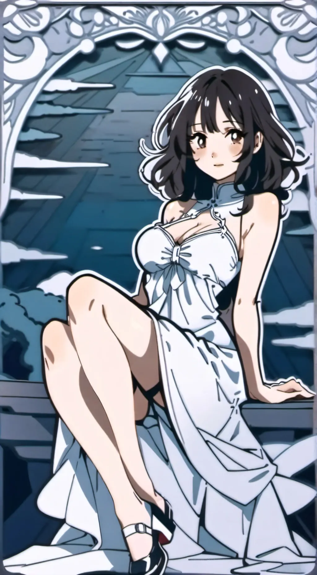 ai character: Tsuki background