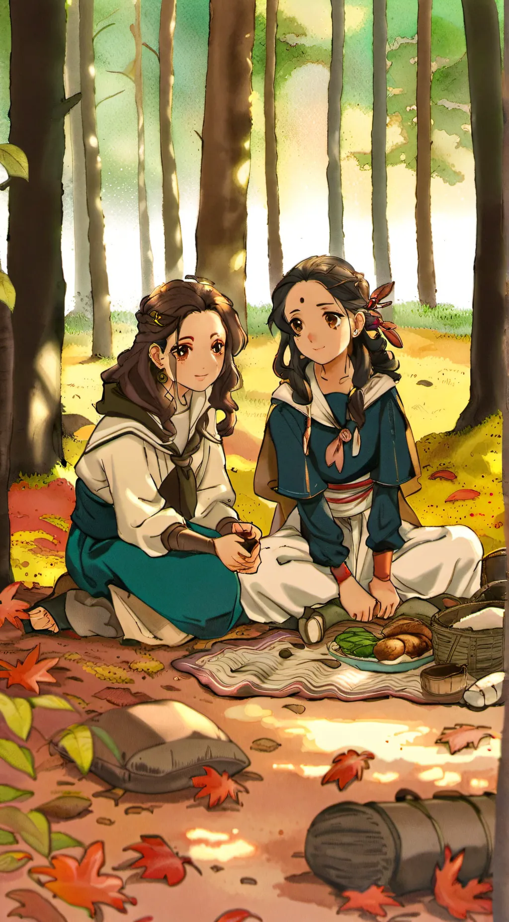 ai character: KNY Tomioka  background