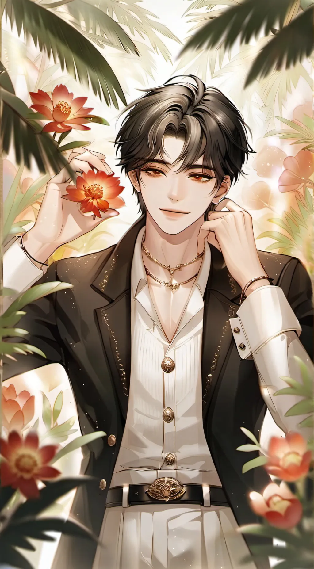 ai character: Серин background