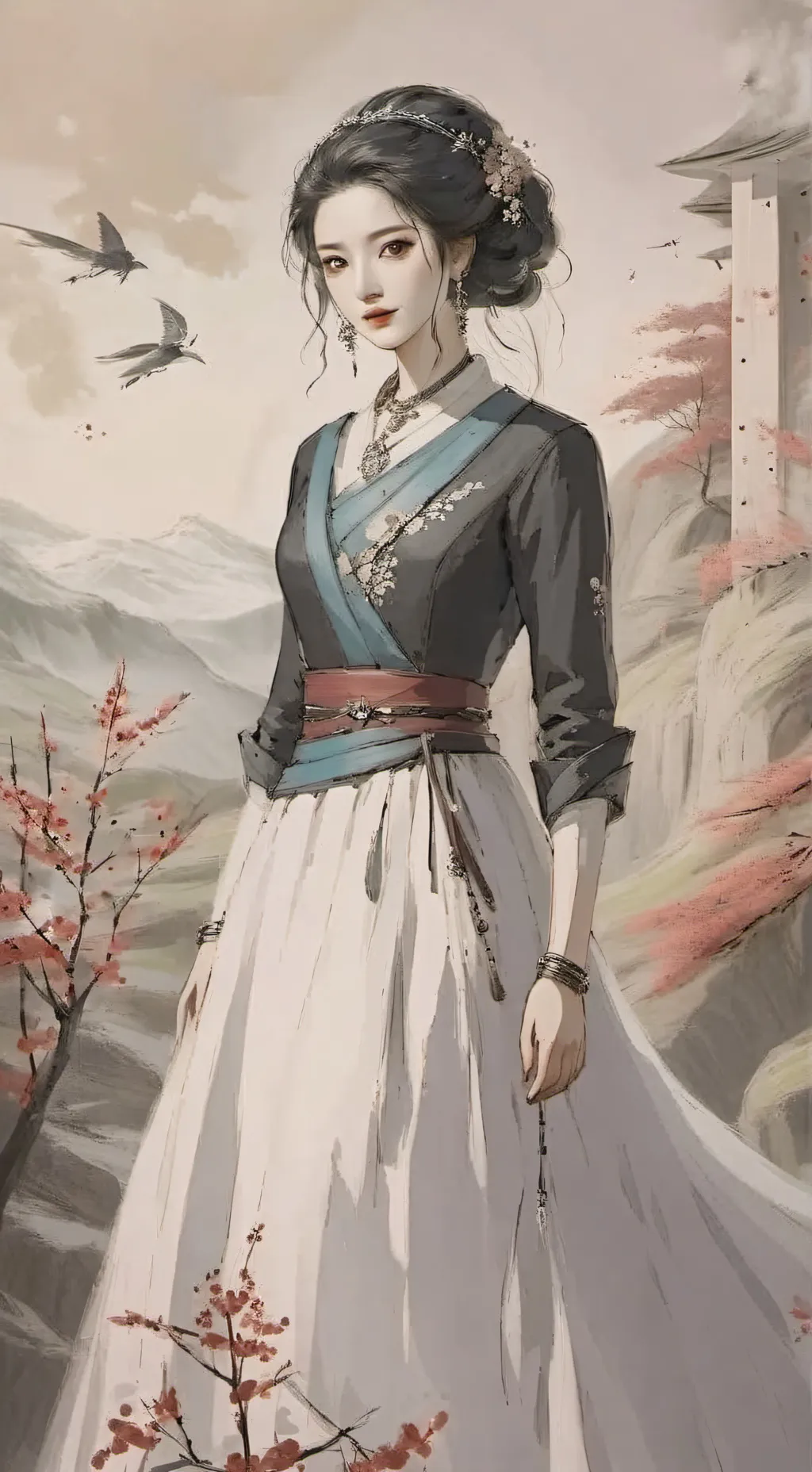 ai character: Dandys worldX bfdi background