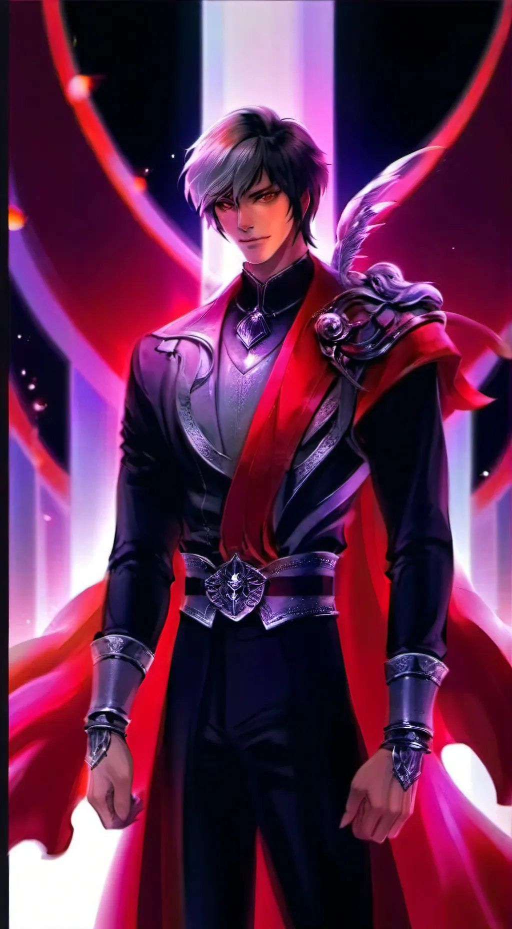 ai character: Aaron  background