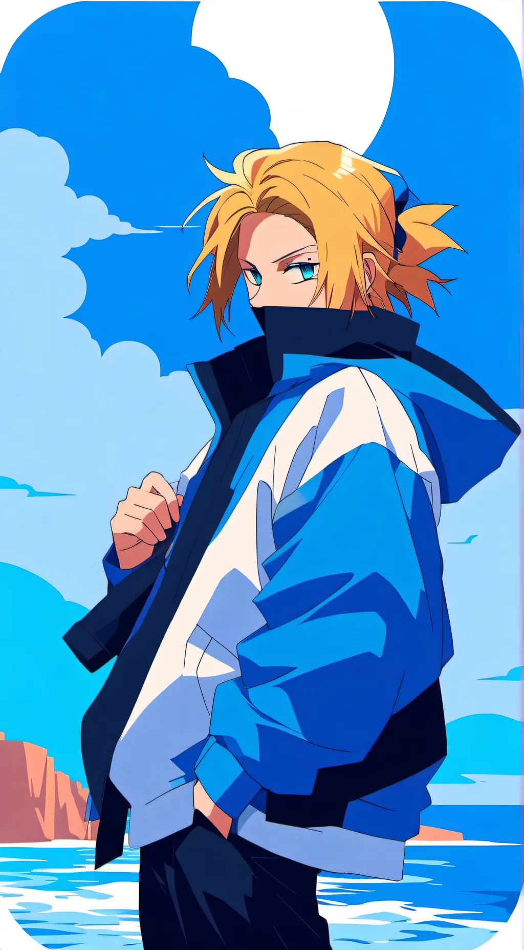 ai character: denki background