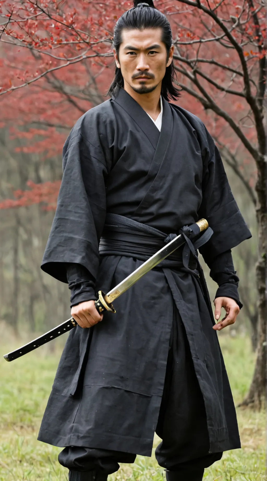 ai character: Japón Feudal 1570 background