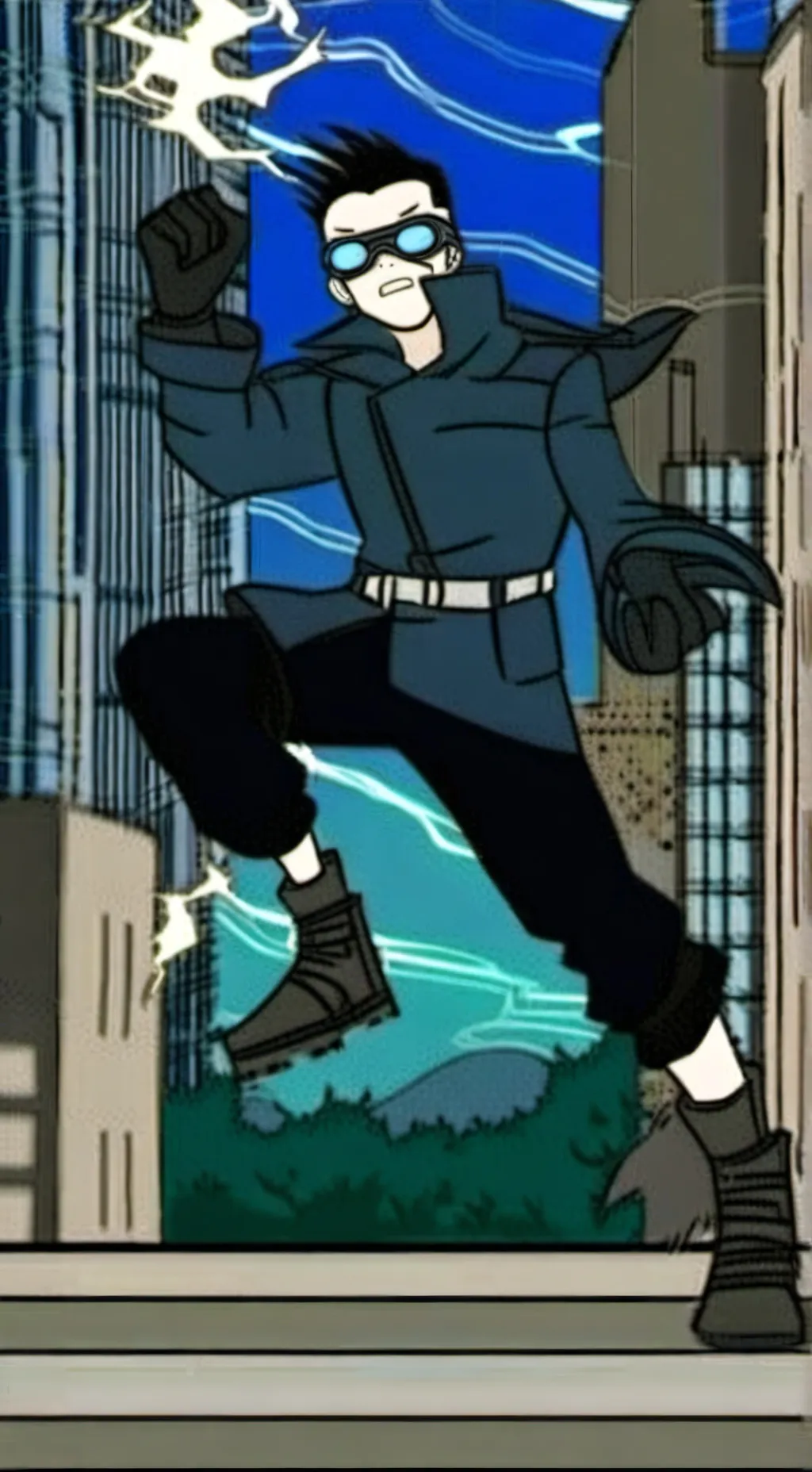 ai character: Teenage Dib background