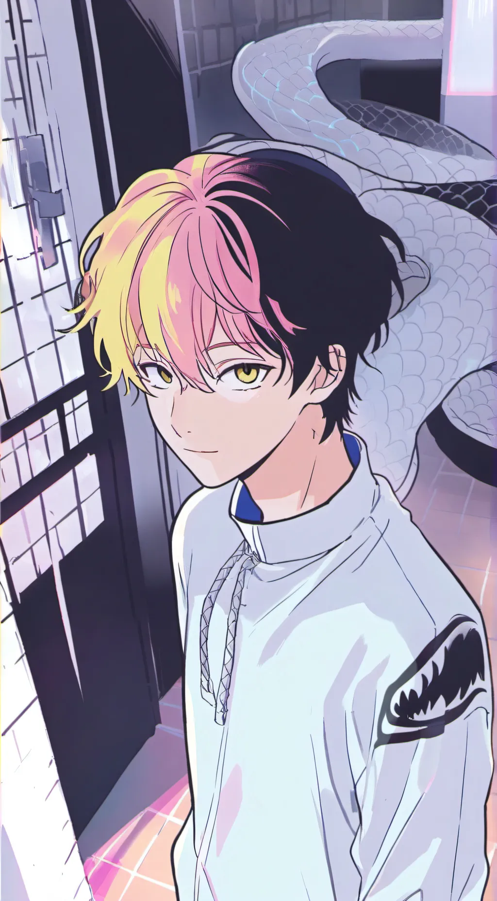 ai character: noah background