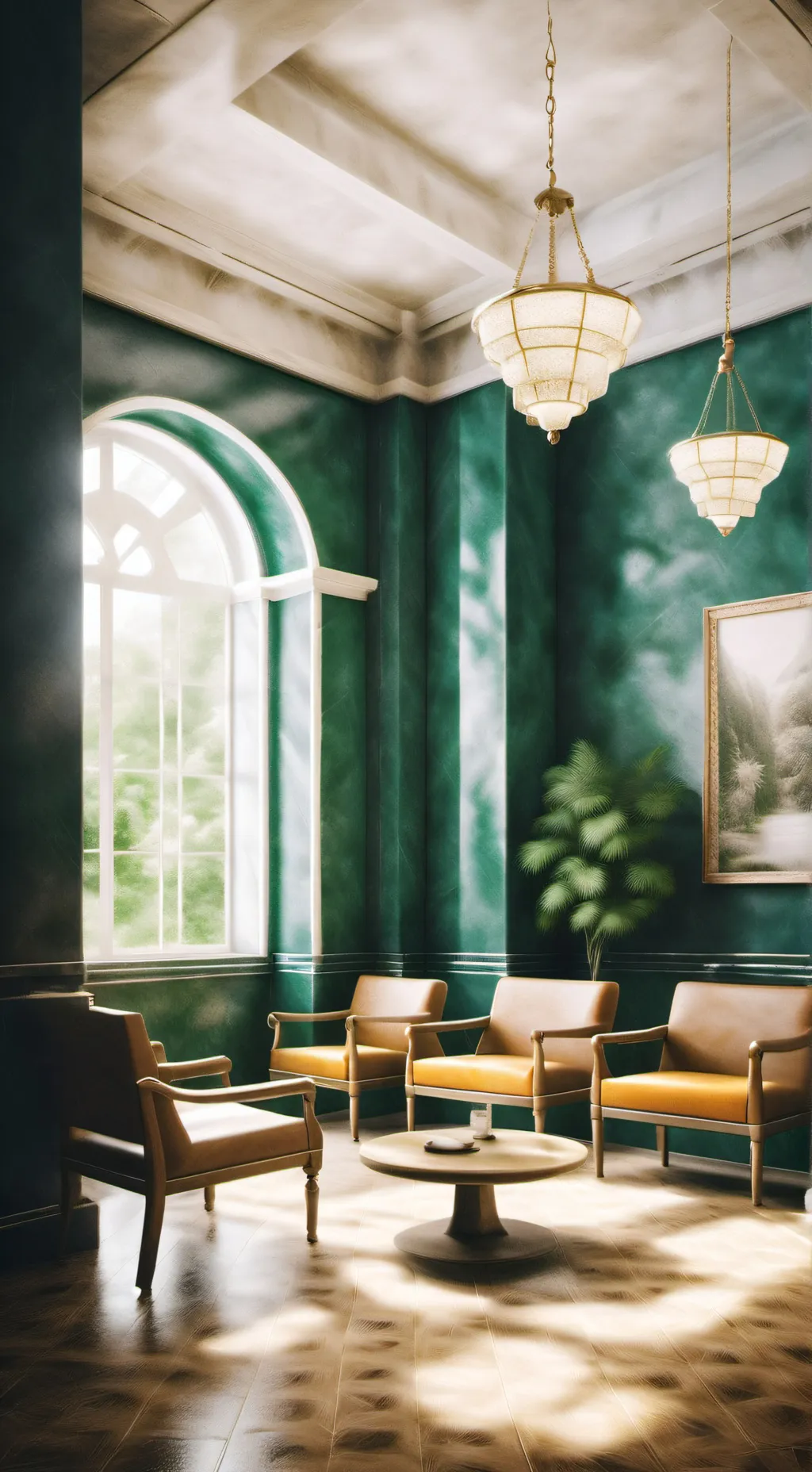 ai character: Mental hospital  background