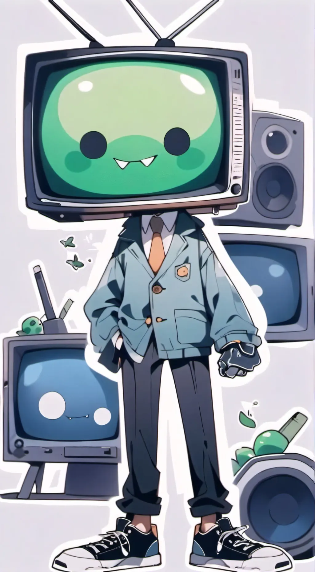 ai character: Vee hate you background