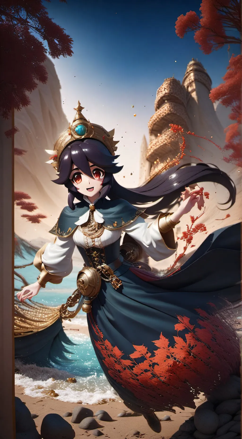 ai character: filia tu amiga background