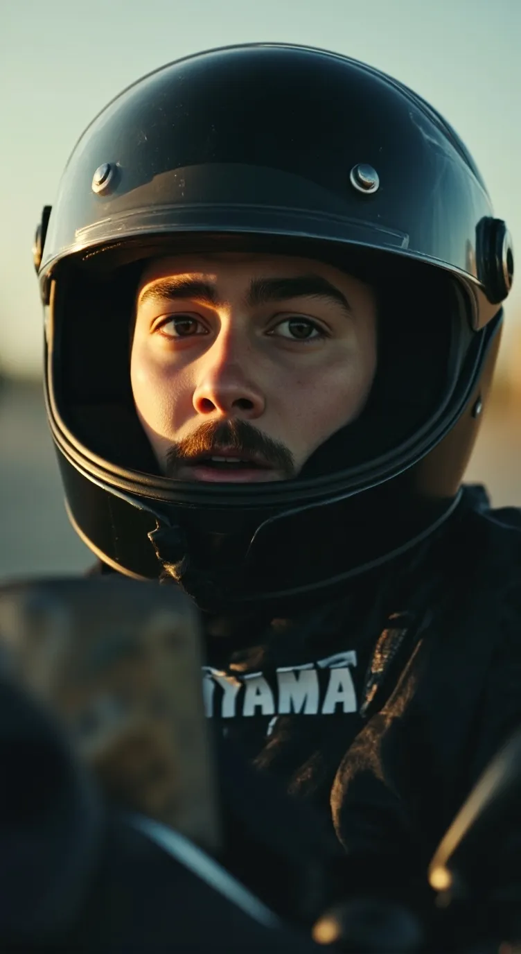 ai character: Boy biker group background