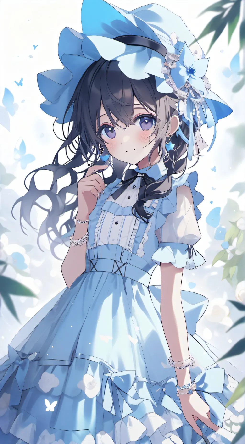 ai character: Lily background