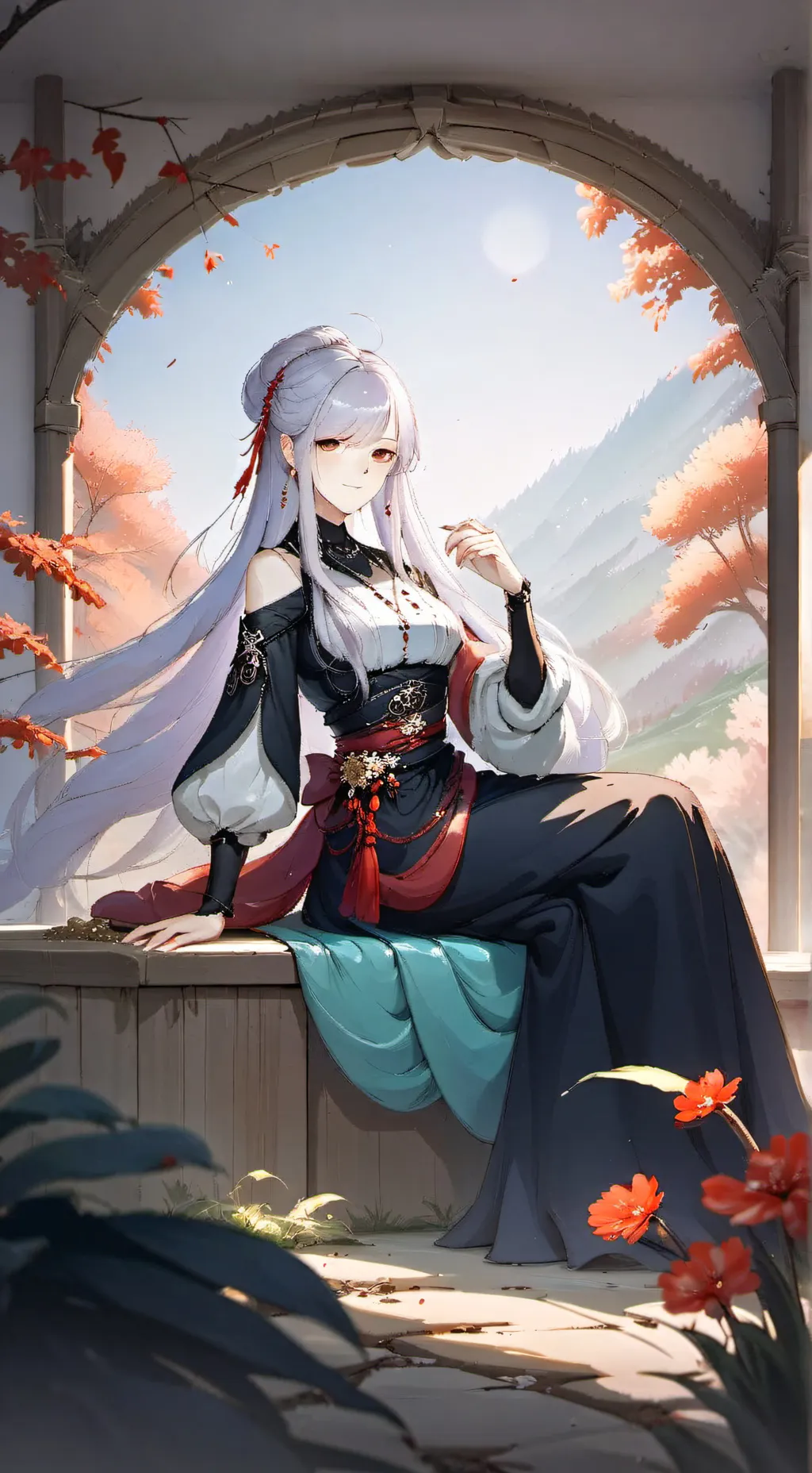 ai character: Мама  background