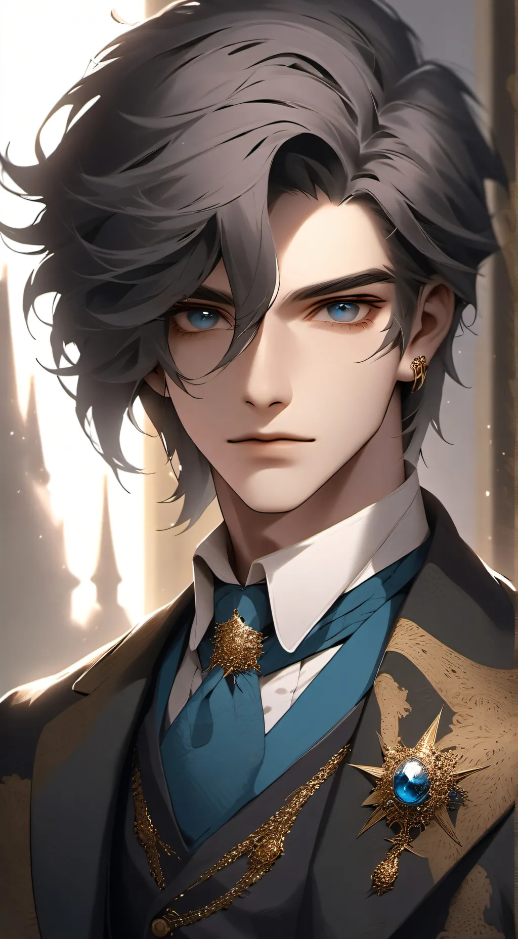 ai character: enzo  background