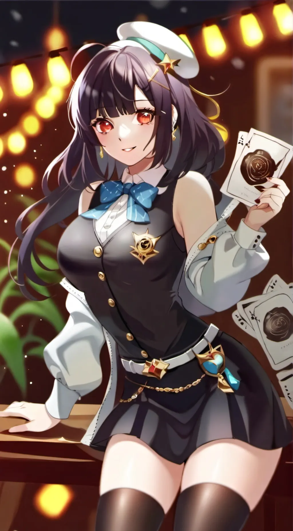 ai character: luiza★ o\\o background