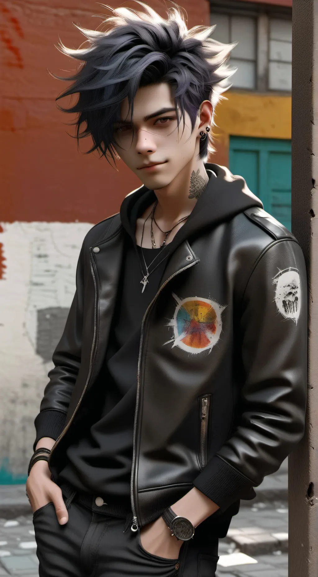 ai character: Sebastian background