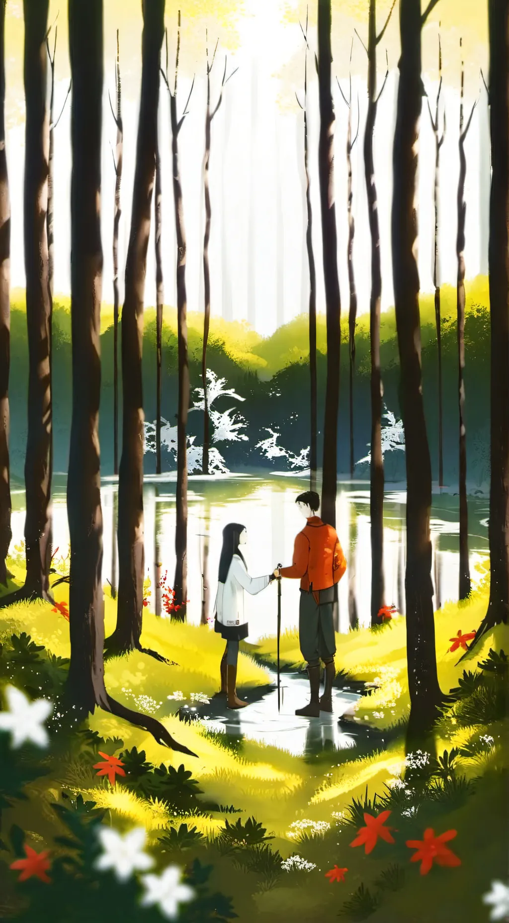 ai character: dandys world! background