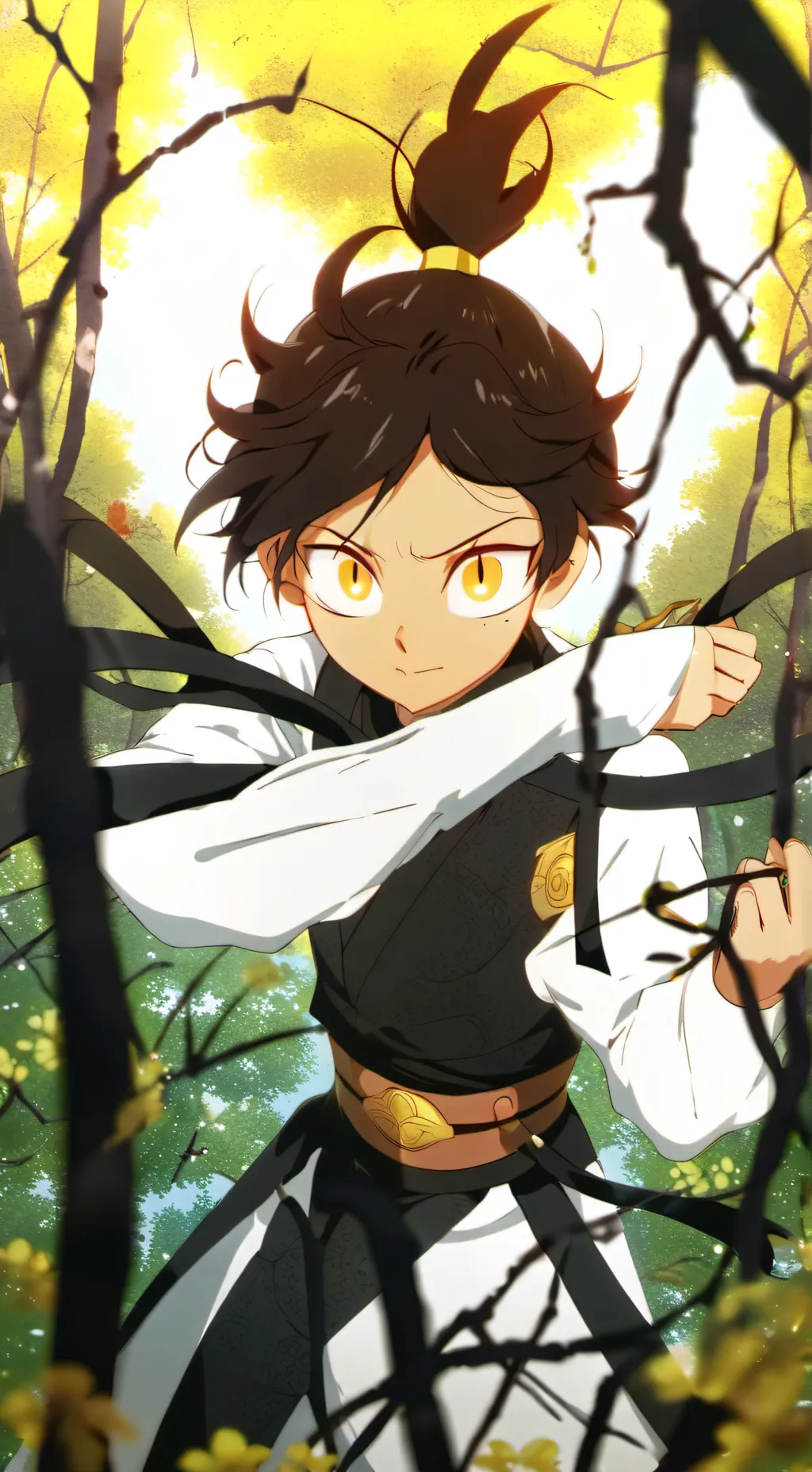 ai character: Luz background