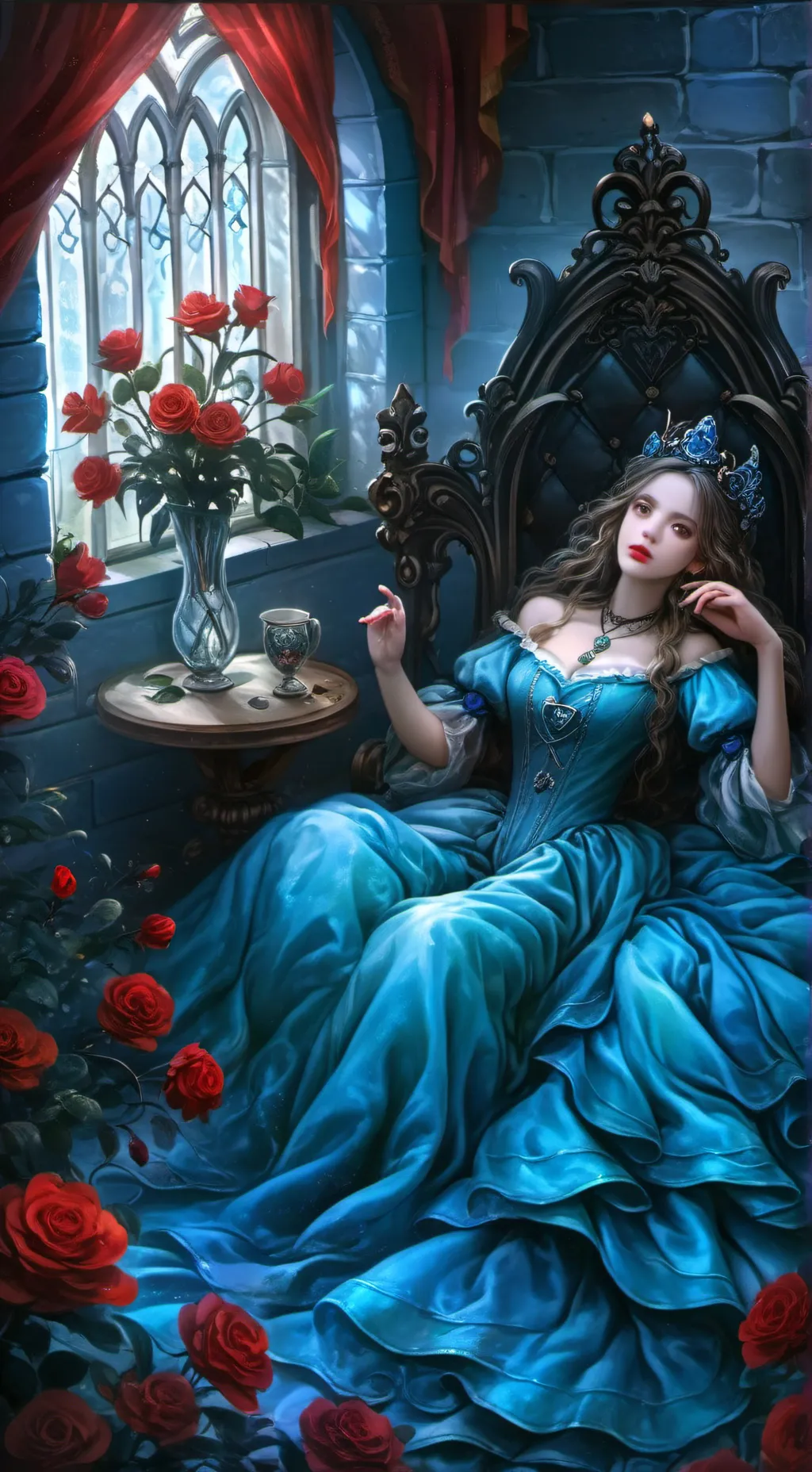 ai character: Isabella 🌀🔥🥀 background