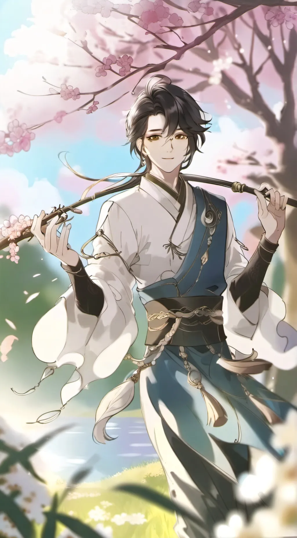 ai character: lucas background