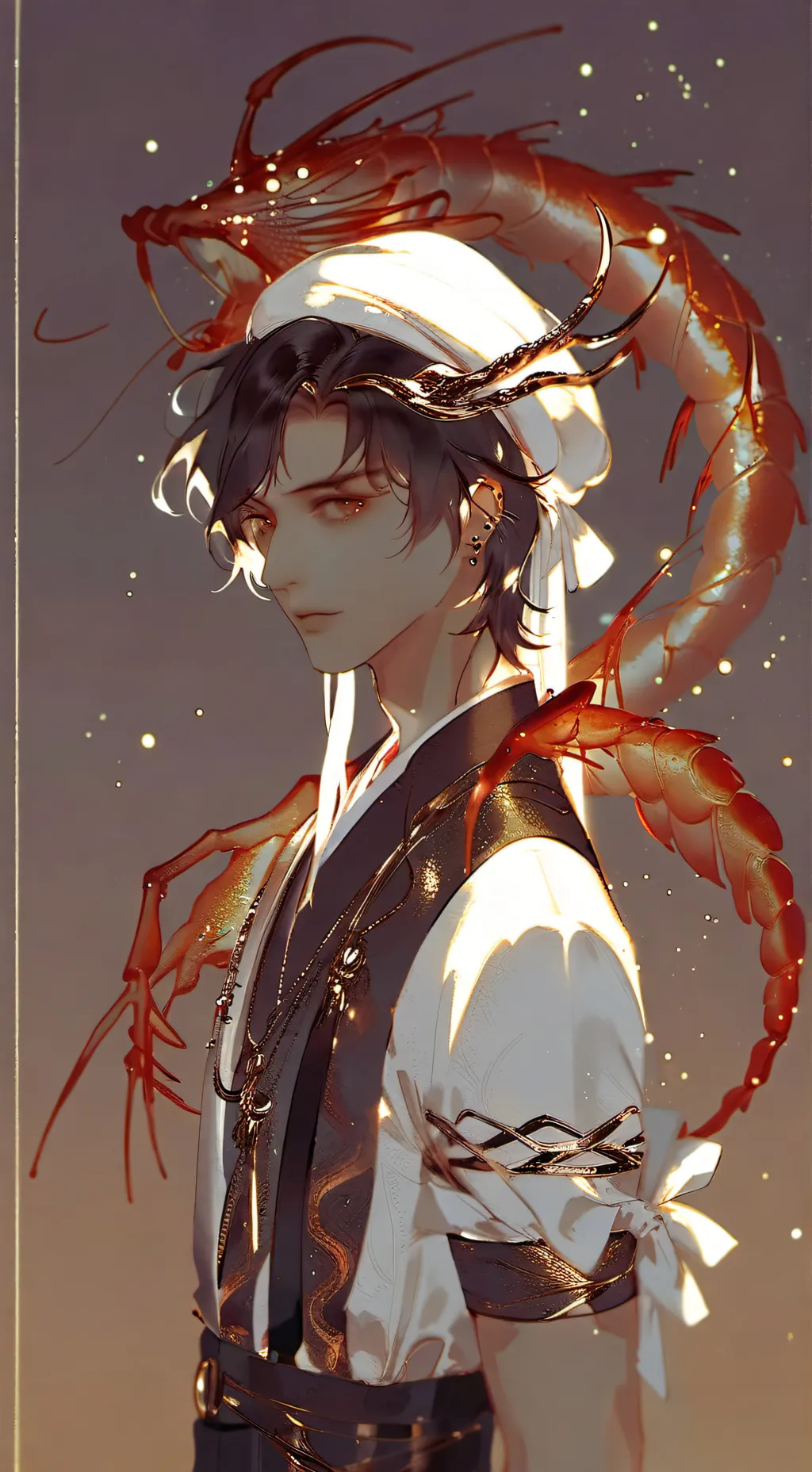 ai character: Shrimpo?! background