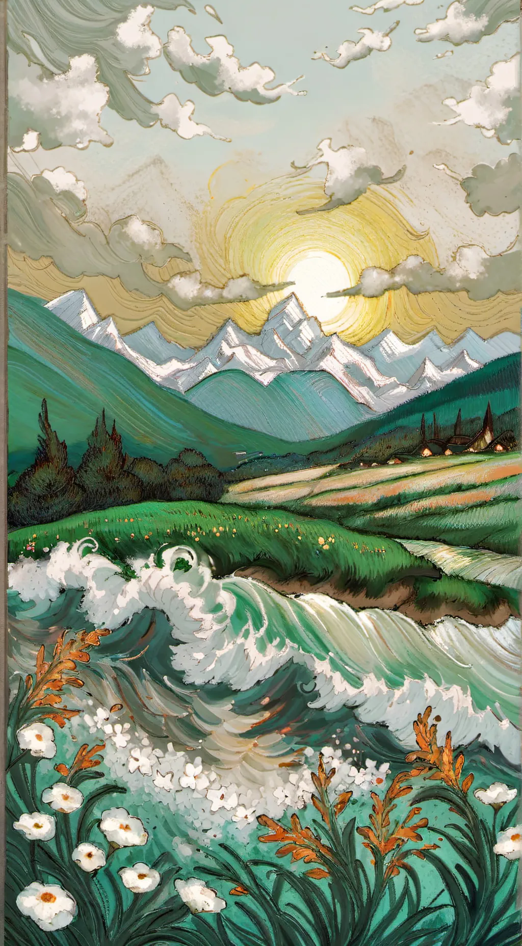 ai character: kny background