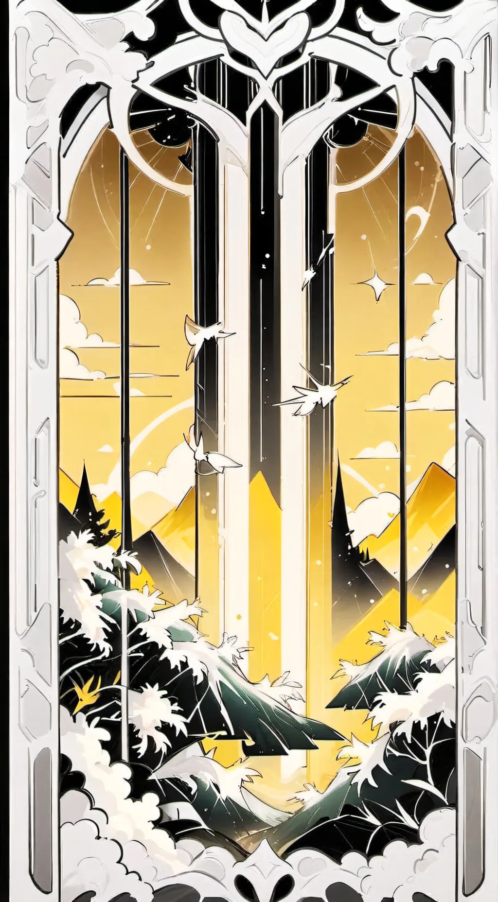 ai character: genmui triste:( background