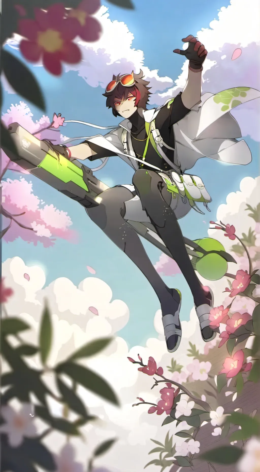 ai character: shadow exe background