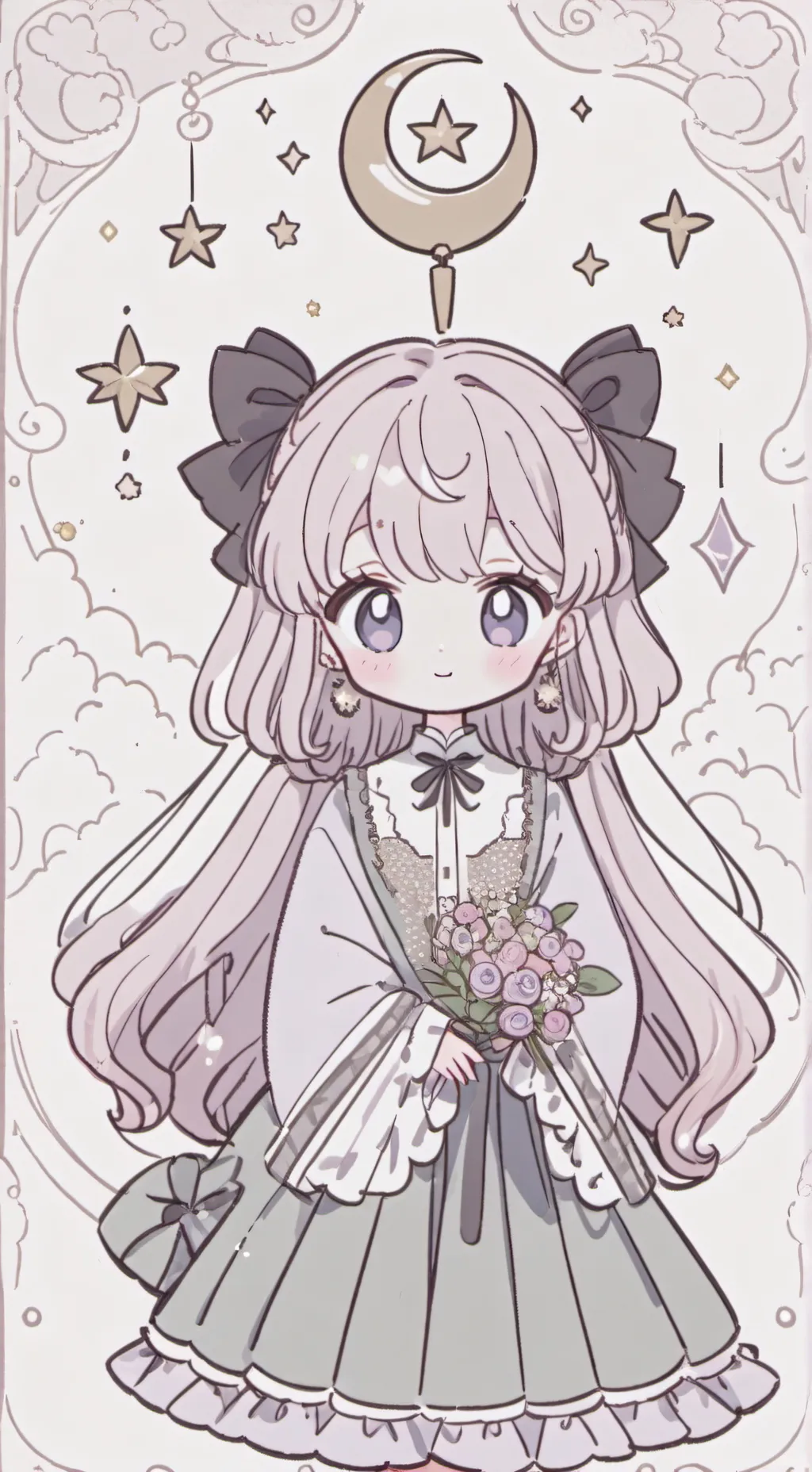 ai character: cosmo y ginger background