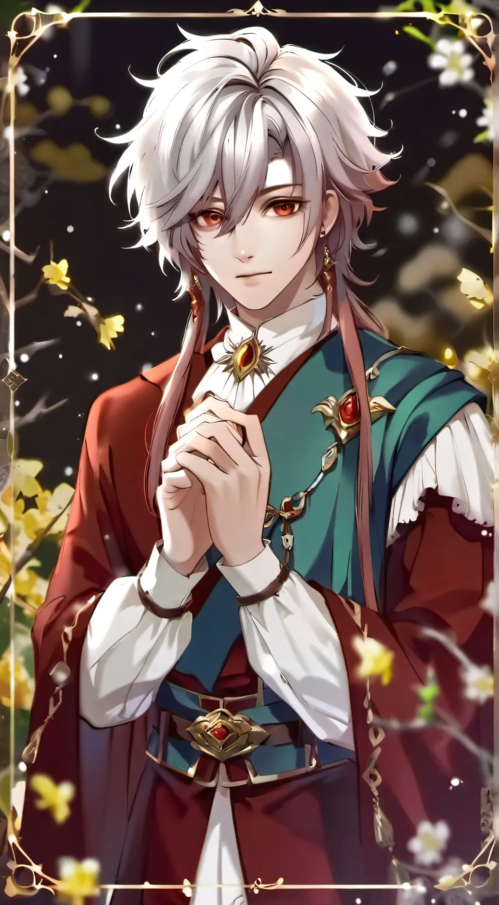 ai character: chris  background