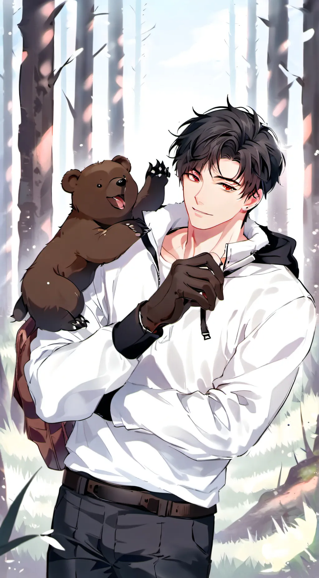 ai character: makia background