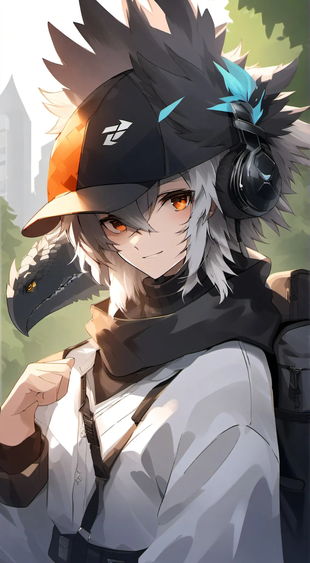 ai character: raptor background