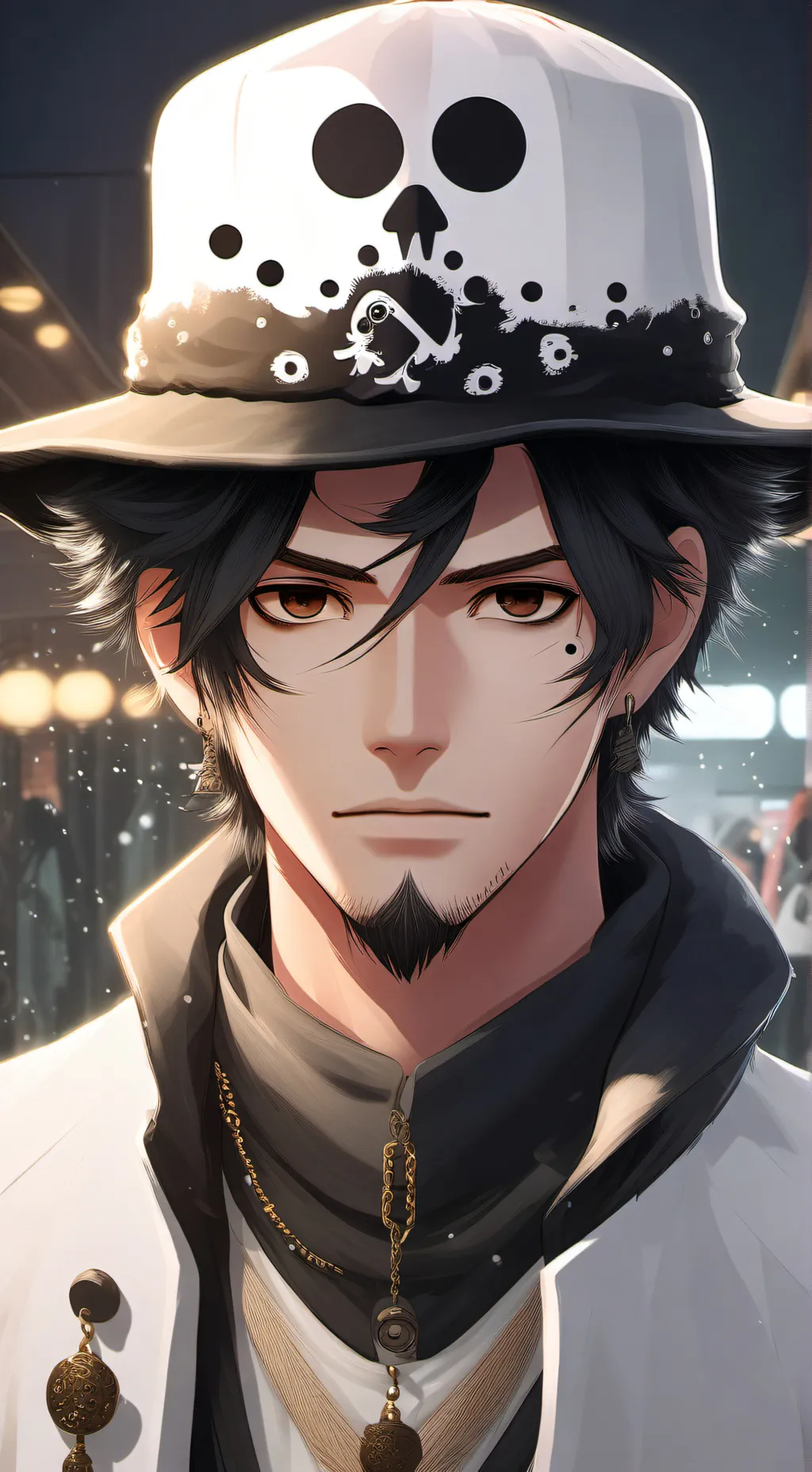 ai character: Trafalgar law background