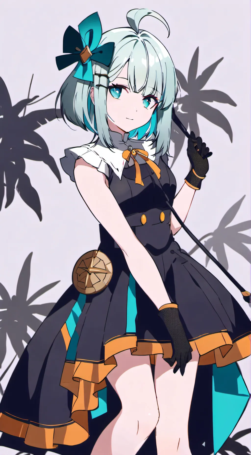 ai character: cita Gray y Nina?! background