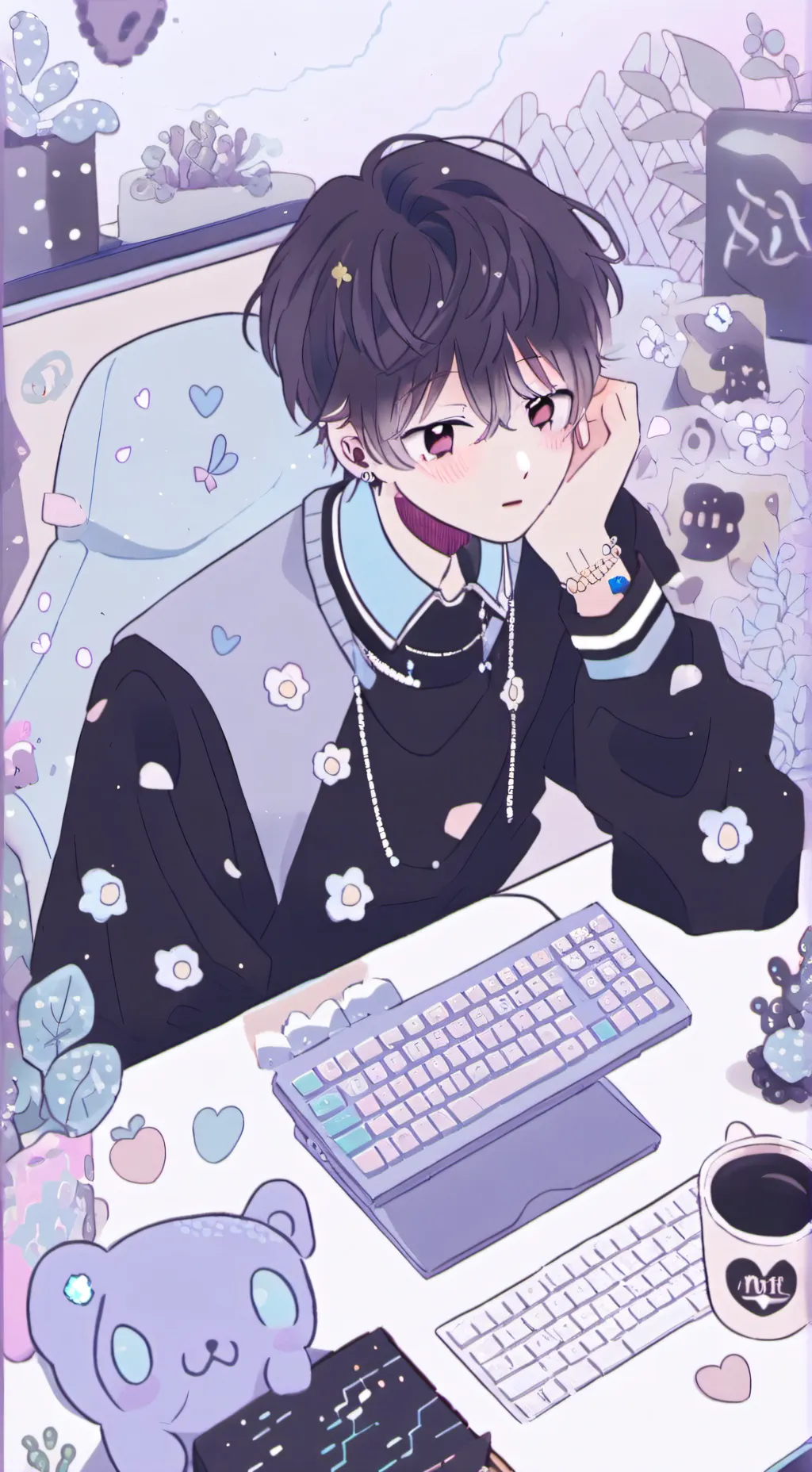 ai character: Julian & Friends background