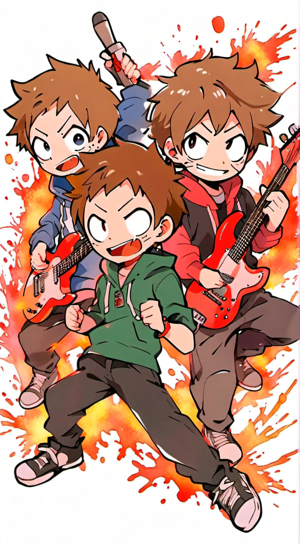 ai character: Eddsworld (My oc) background