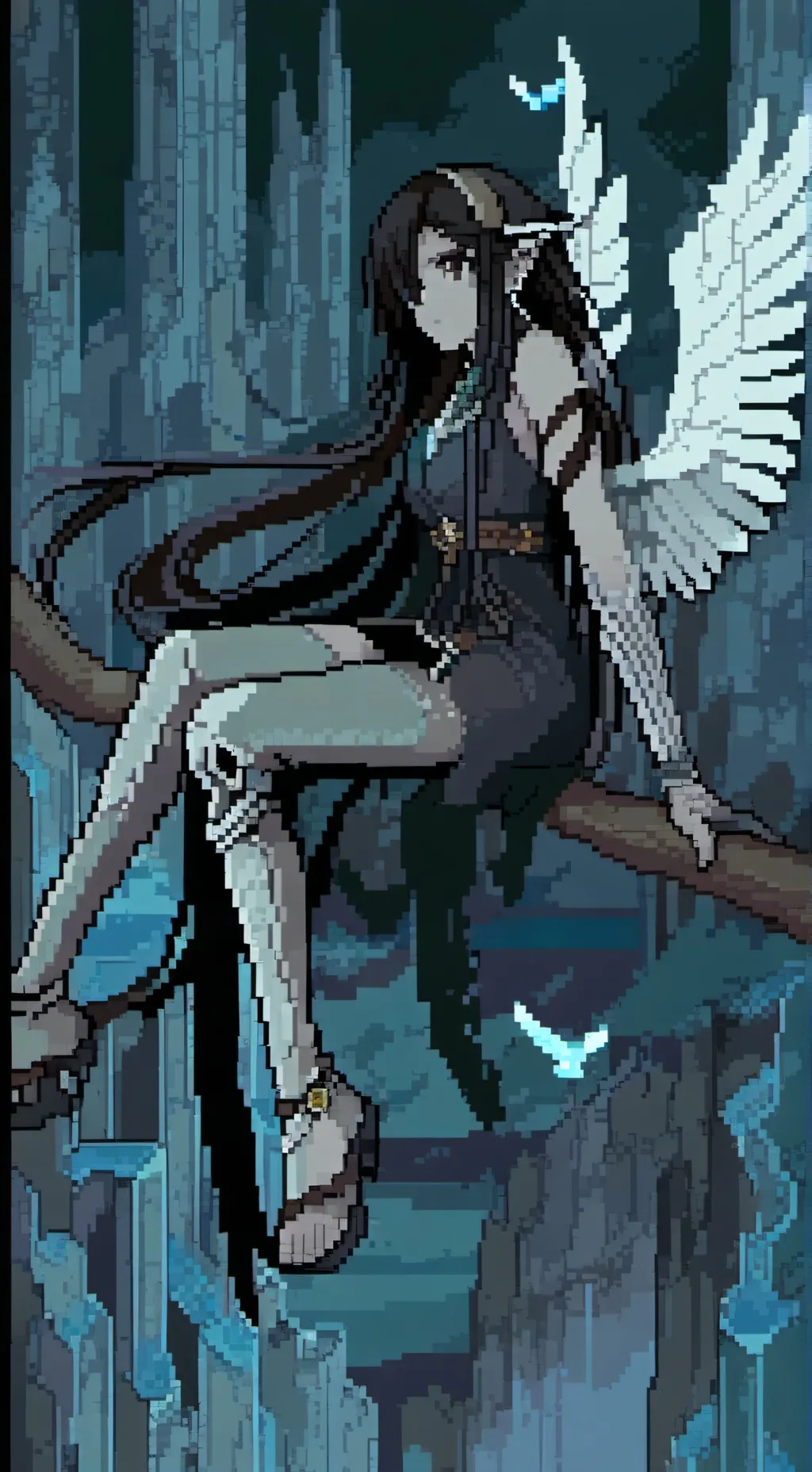 ai character: ~{ QA ~ CH }~ background