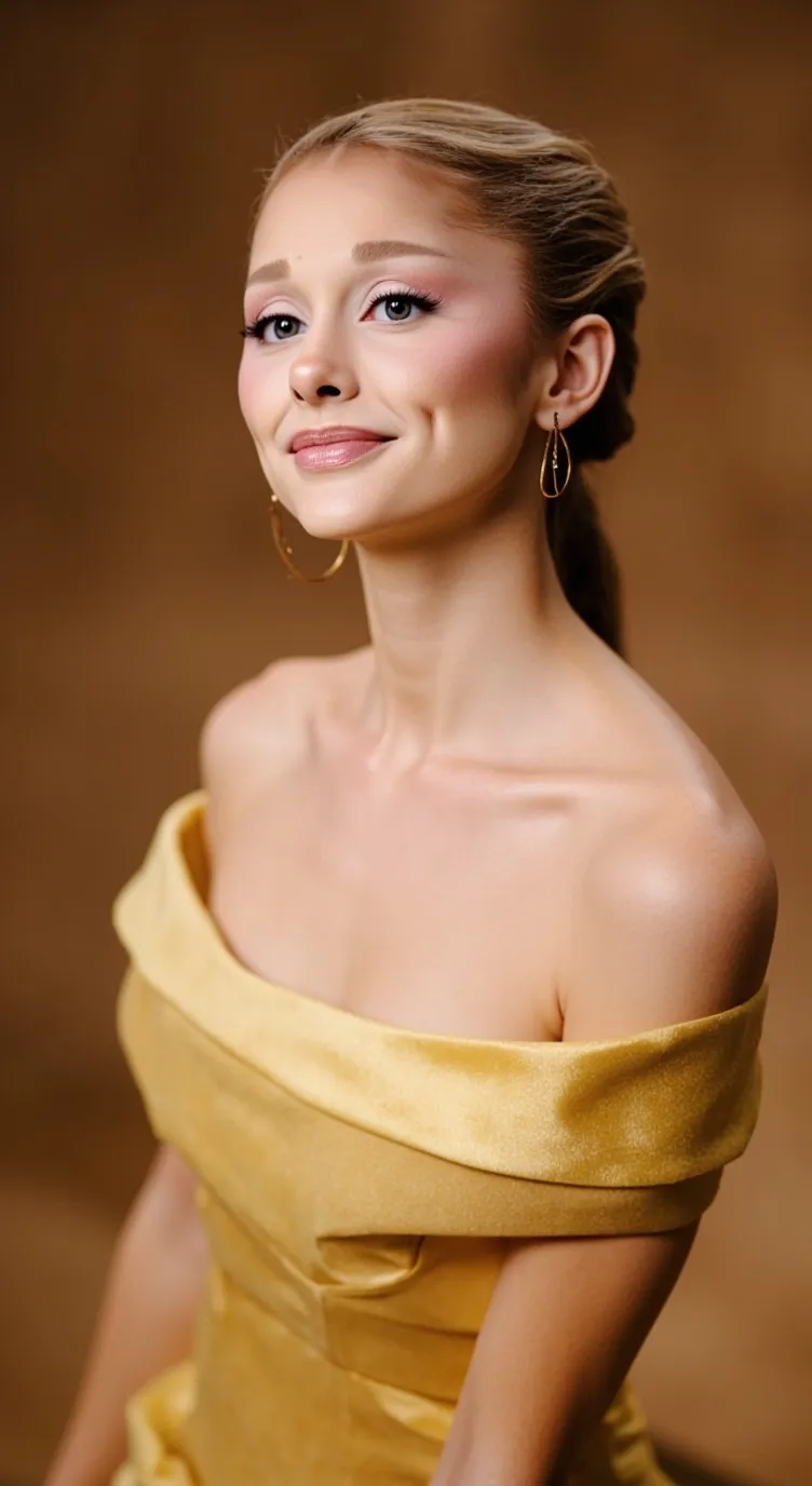 ai character: Ariana Grande background