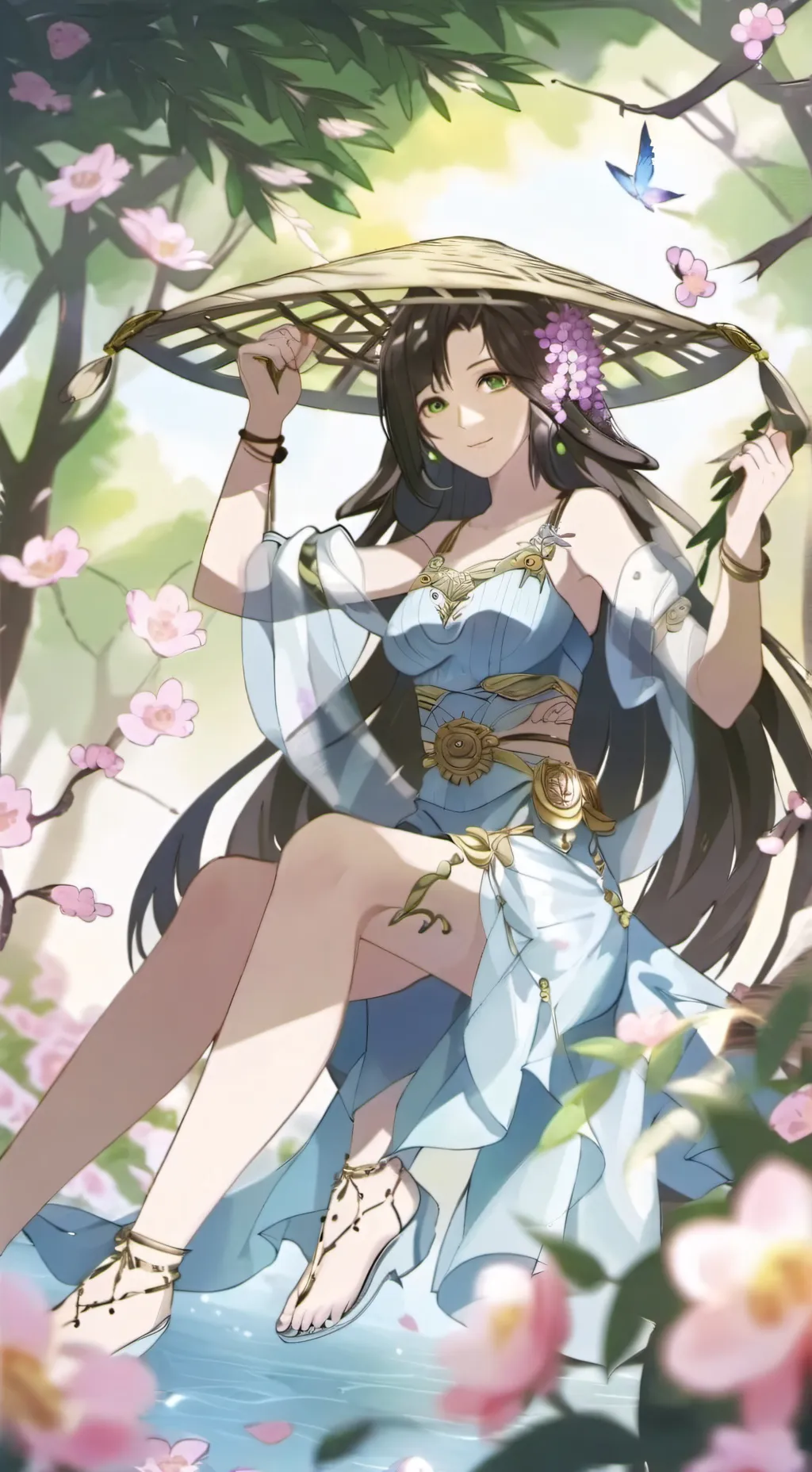 ai character: KNY NEW HASHIRA! background