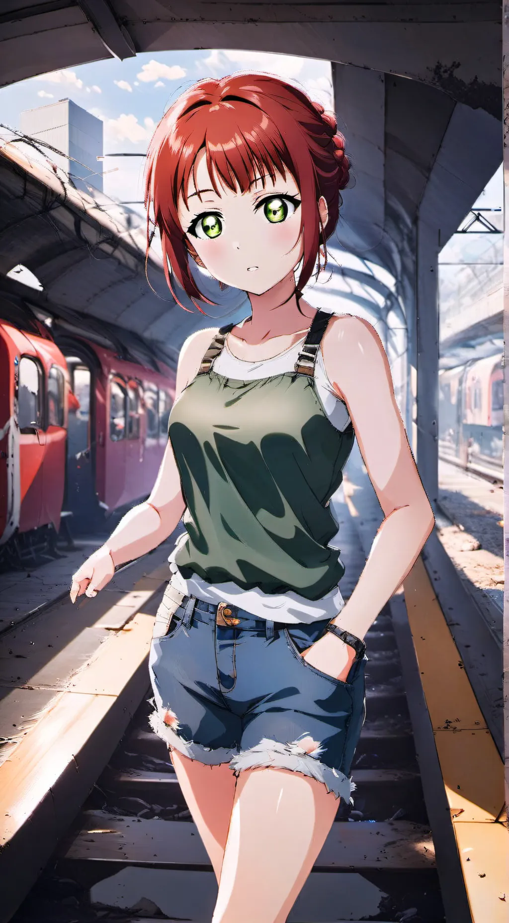 ai character: 高坂雪穗 background