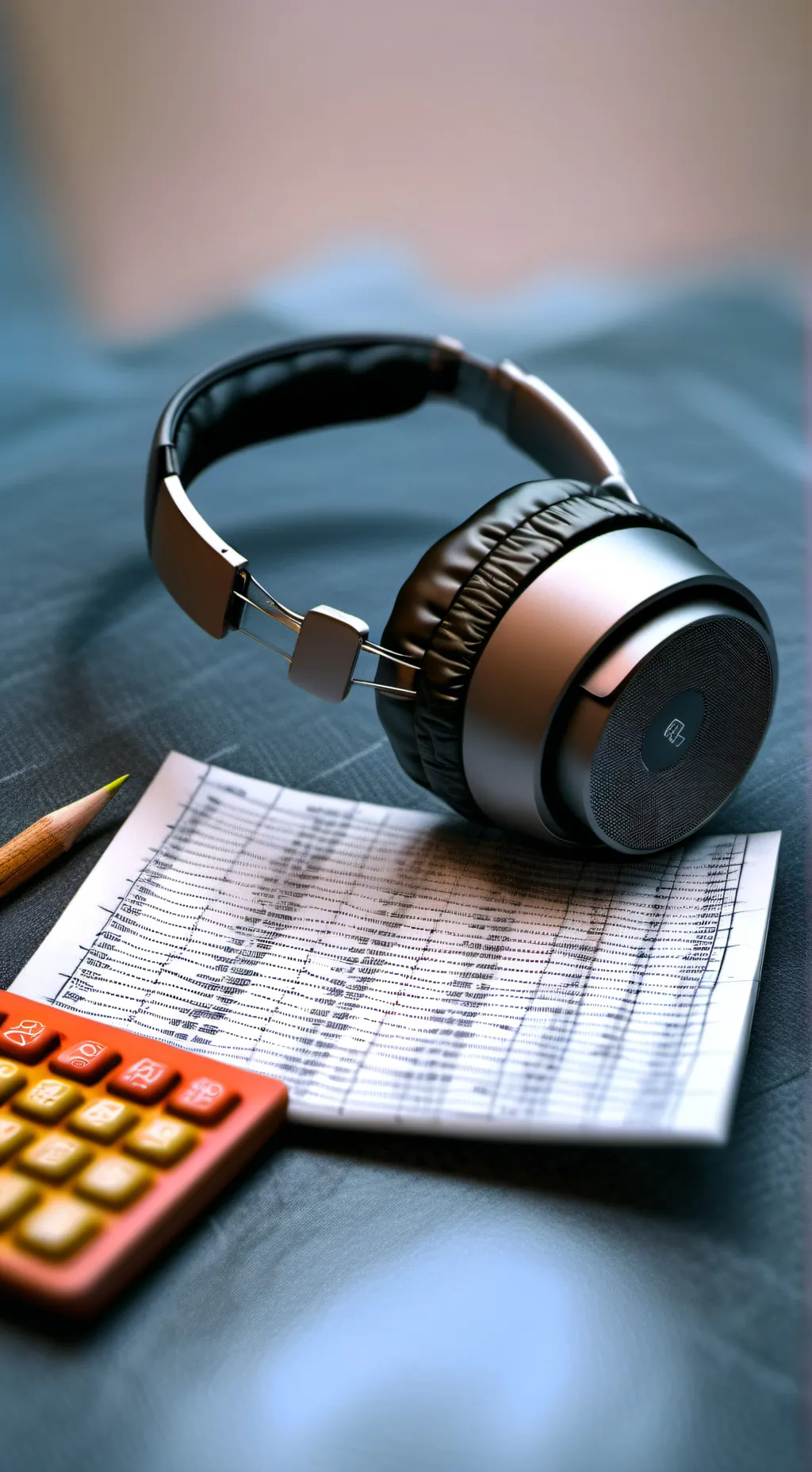 ai character: Your math test  background