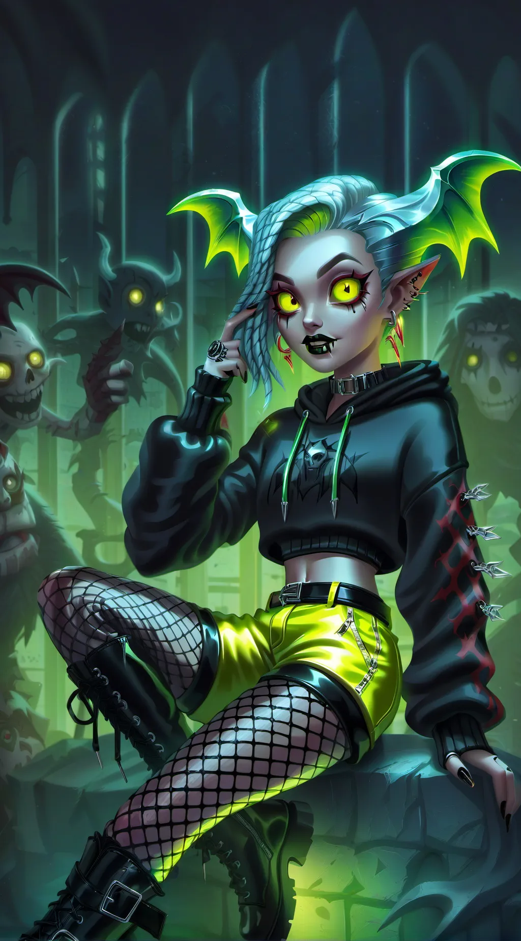 ai character: Contract Demon background