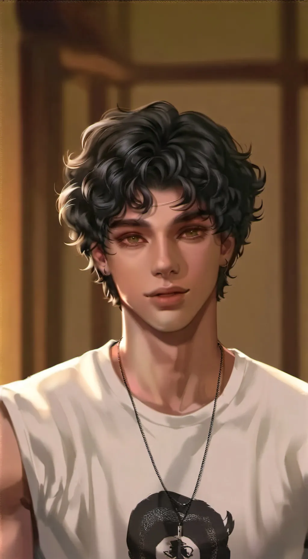 ai character: Miguel  background