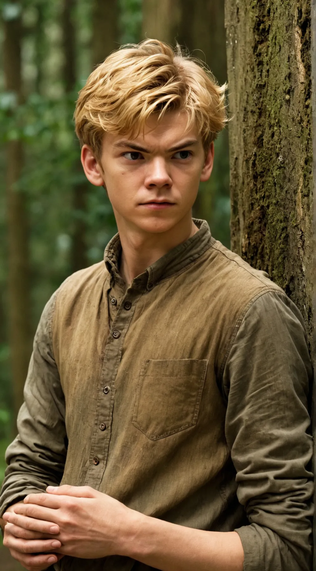 ai character: Newt  background