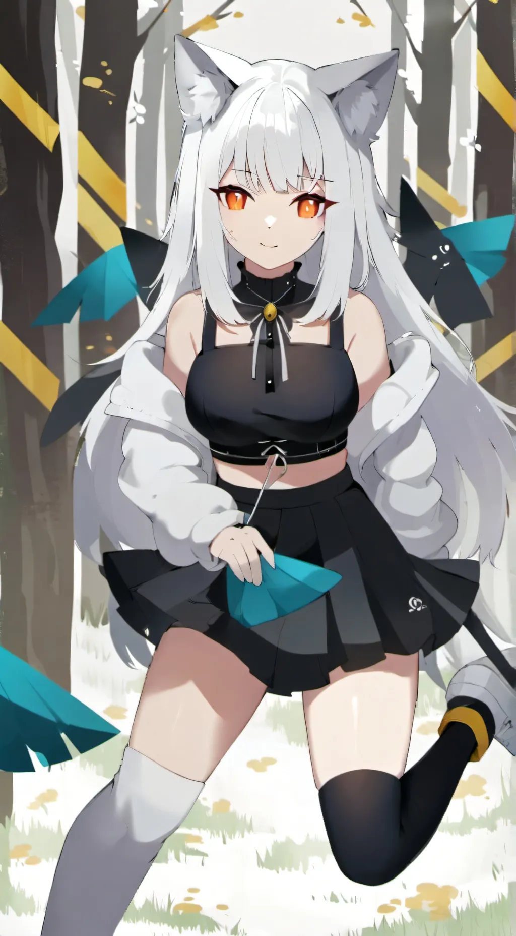 ai character: infección furry background