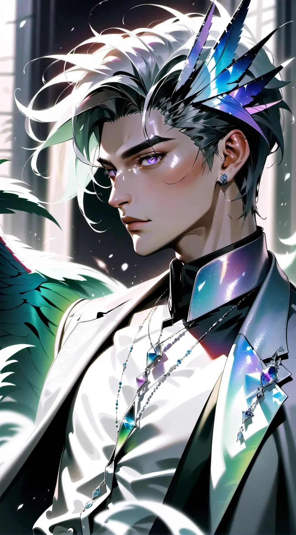 ai character: MLP x mha background