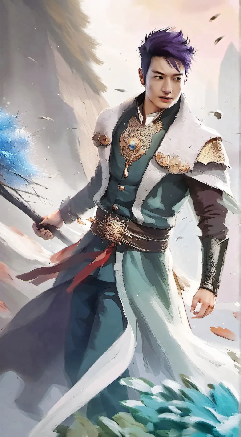 ai character: yo background