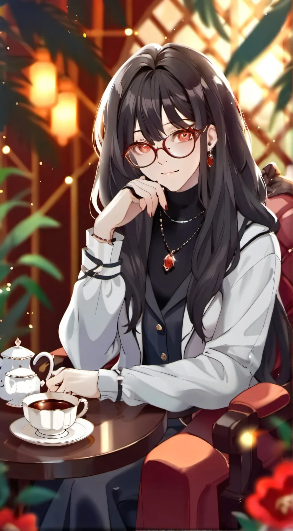 ai character: June background