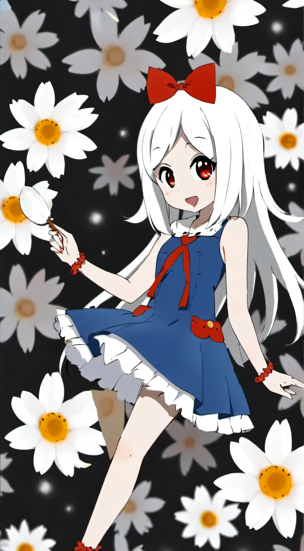 ai character: Xiaro x Calce background